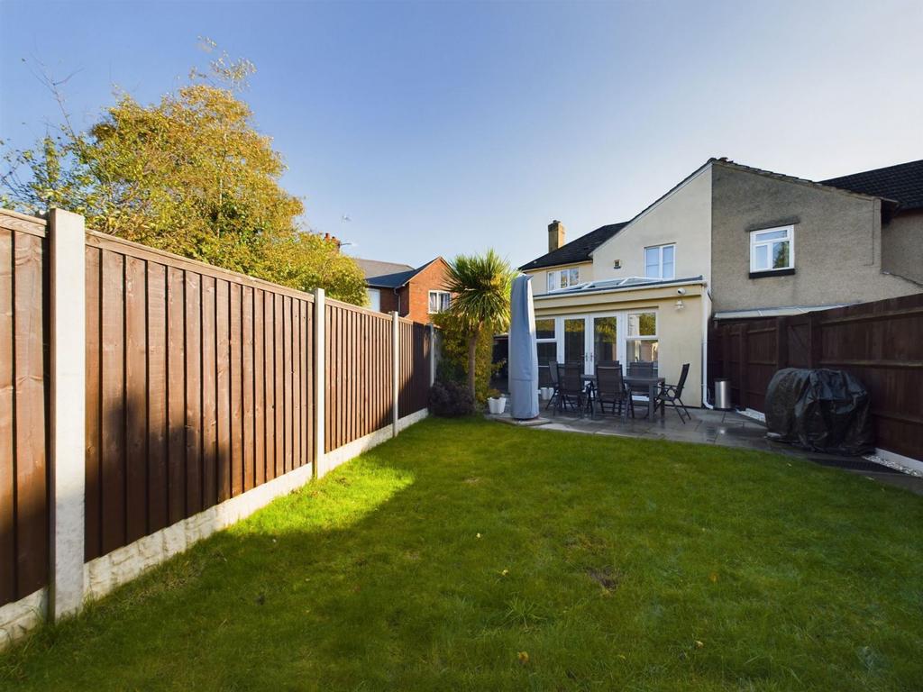Rear garden
