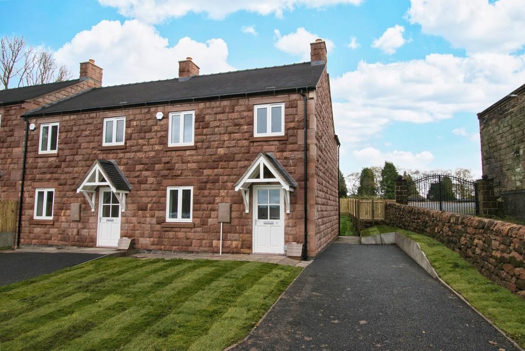 The Plain, Whiston, Staffordshire 3 bed end of terrace house for sale