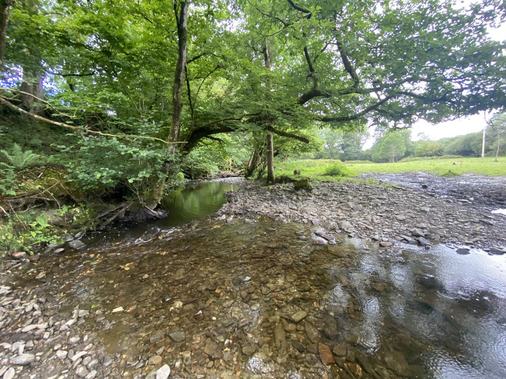 Intersected by a stream/ford