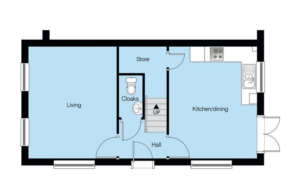 Aster Close Fallow Fields, Tewkesbury Road, Gloucester GL2 3 bed end of