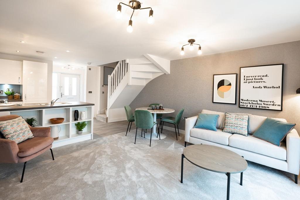 Open plan living is at the heart of the Ashenford