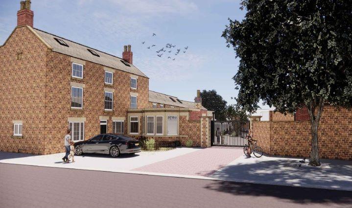 Plot 1 &amp; Main Entrance