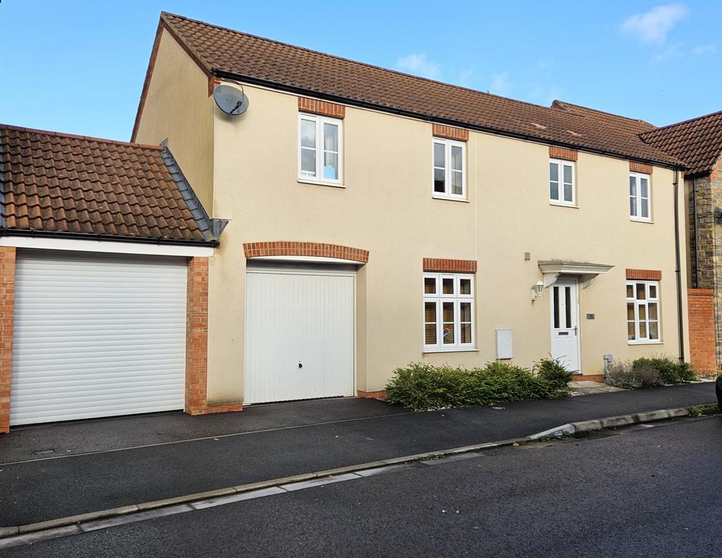 Sharpham Road, Glastonbury, BA6 4 bed link detached house for sale £