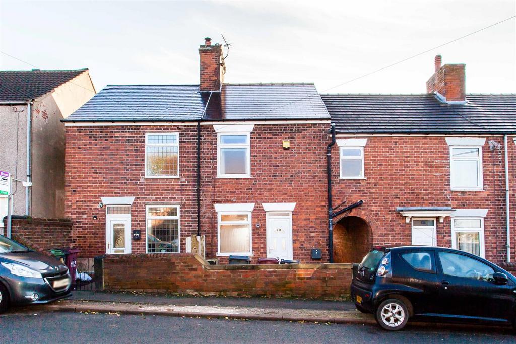 Chesterfield Road, Shuttlewood, Chesterfield 2 bed terraced house for sale £114,950