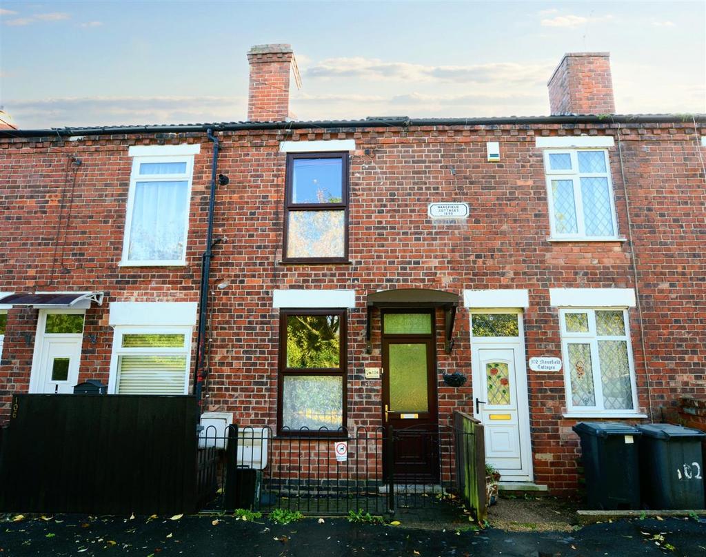 Mansfield Lane, Calverton, Nottingham 2 bed terraced house for sale £
