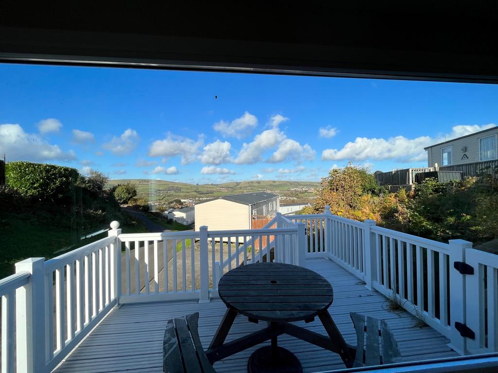 Deck and outlook from lounge