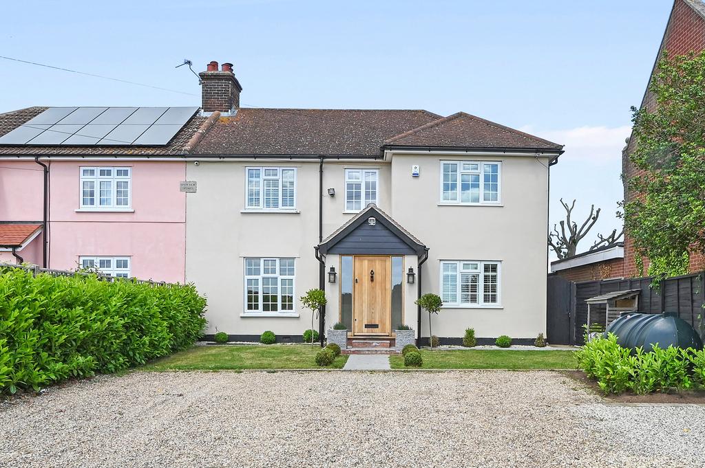 School Lane, Great Horkesley, Colchester, Essex, CO6 4 bed semi