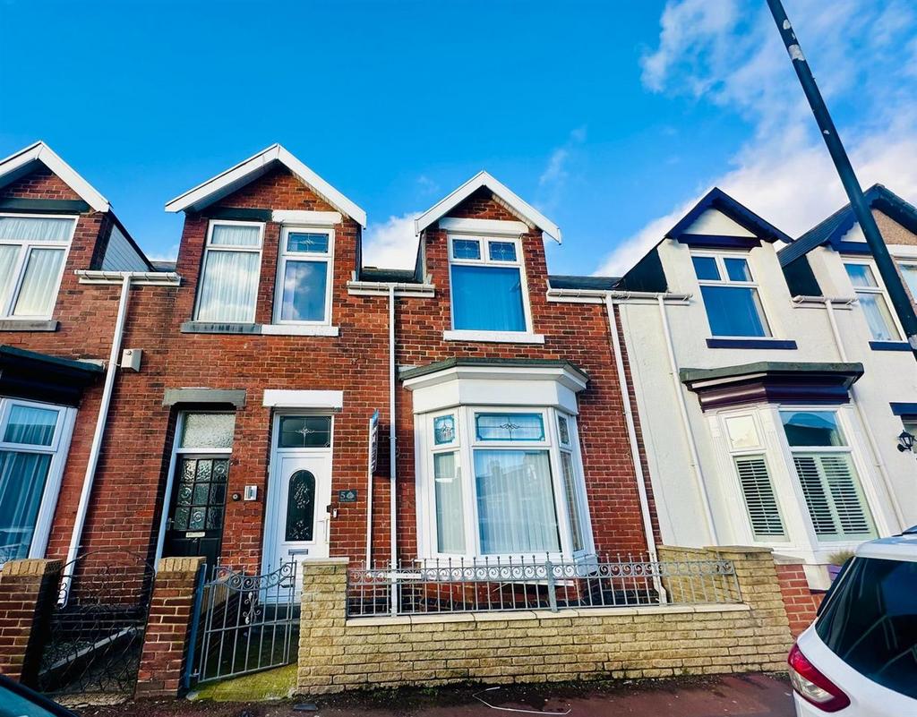 Roker Baths Road, Sunderland SR6 3 bed terraced house for sale £174,950