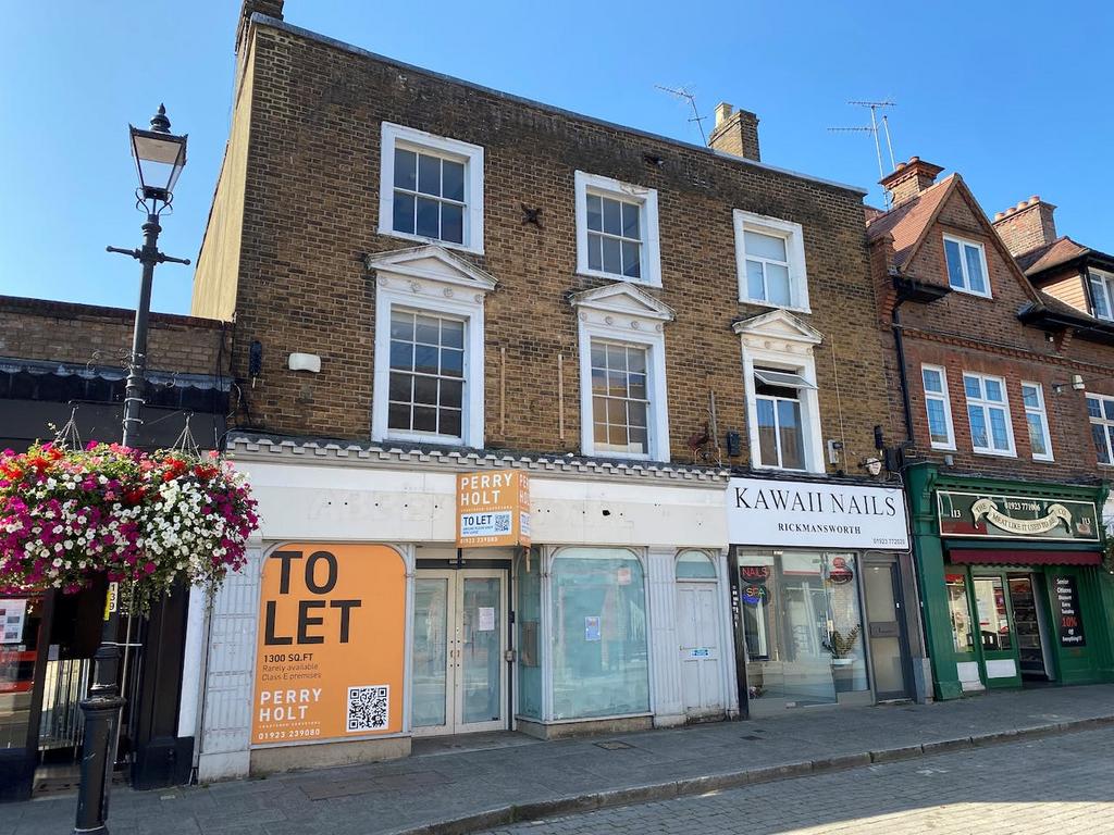 107109 High Street, Rickmansworth, WD3 1EG Retail property (high