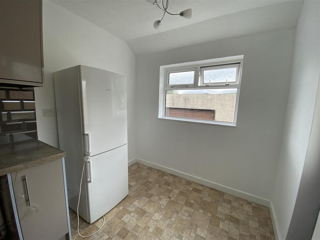 Kitchen with small dining area