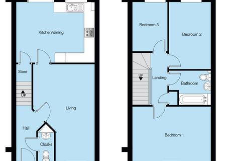 3 bedroom end of terrace house for sale - Aster Close, Tewkesbury Road, Gloucester GL2