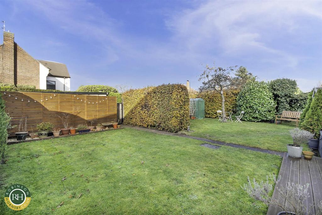 Rear garden