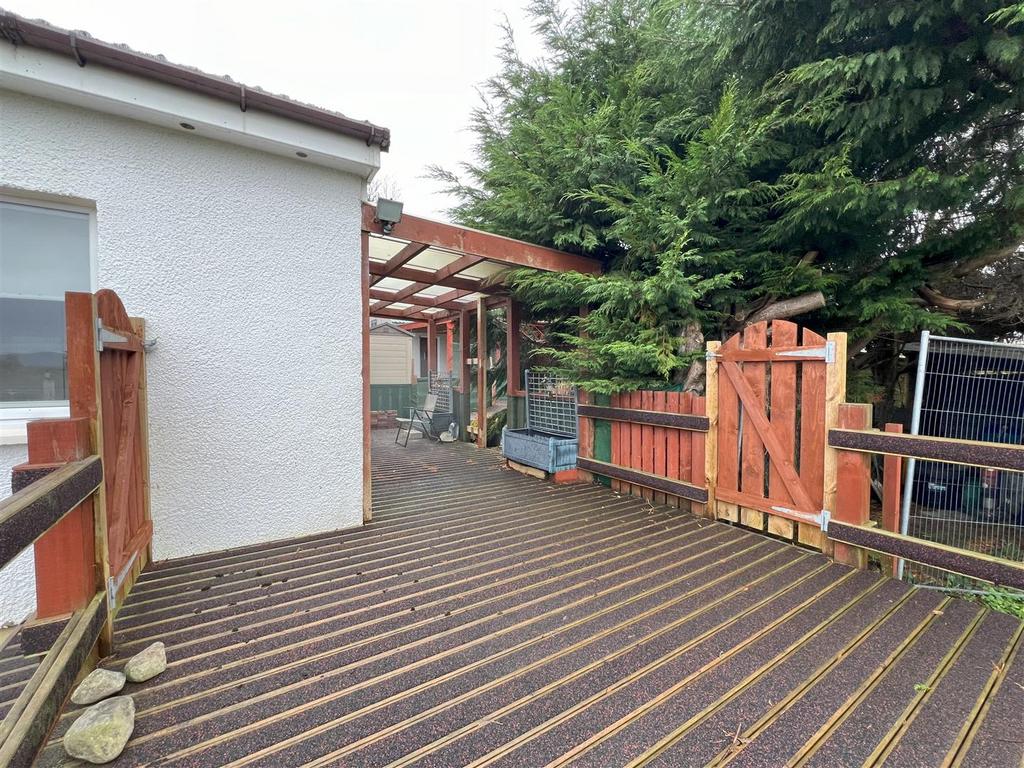 Decked area