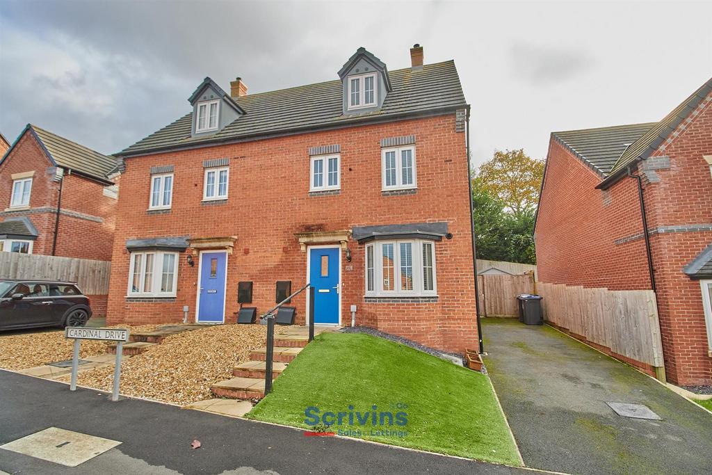 Cardinal Drive, Burbage, Hinckley 4 bed semidetached house for sale