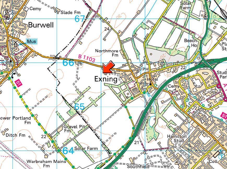 Land off Burwell Road, Exning, Cambridge, Cambridgeshire Land for sale