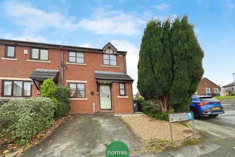 3 bedroom terraced house for sale, Croftleigh Close, Whitefield, M45