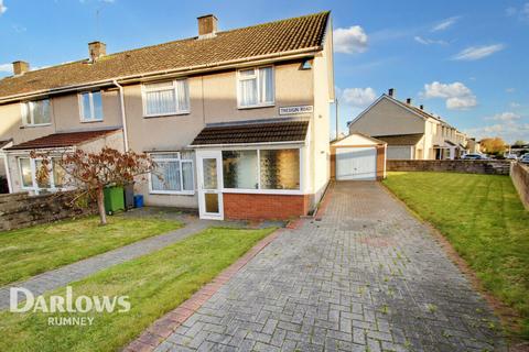 3 bedroom end of terrace house for sale - Tresigin Road, Cardiff