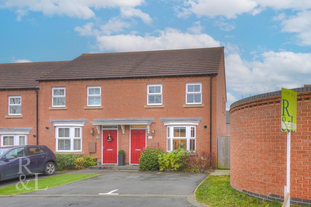 Ruthyn Close, AshbyDeLaZouch 3 bed end of terrace house for sale £