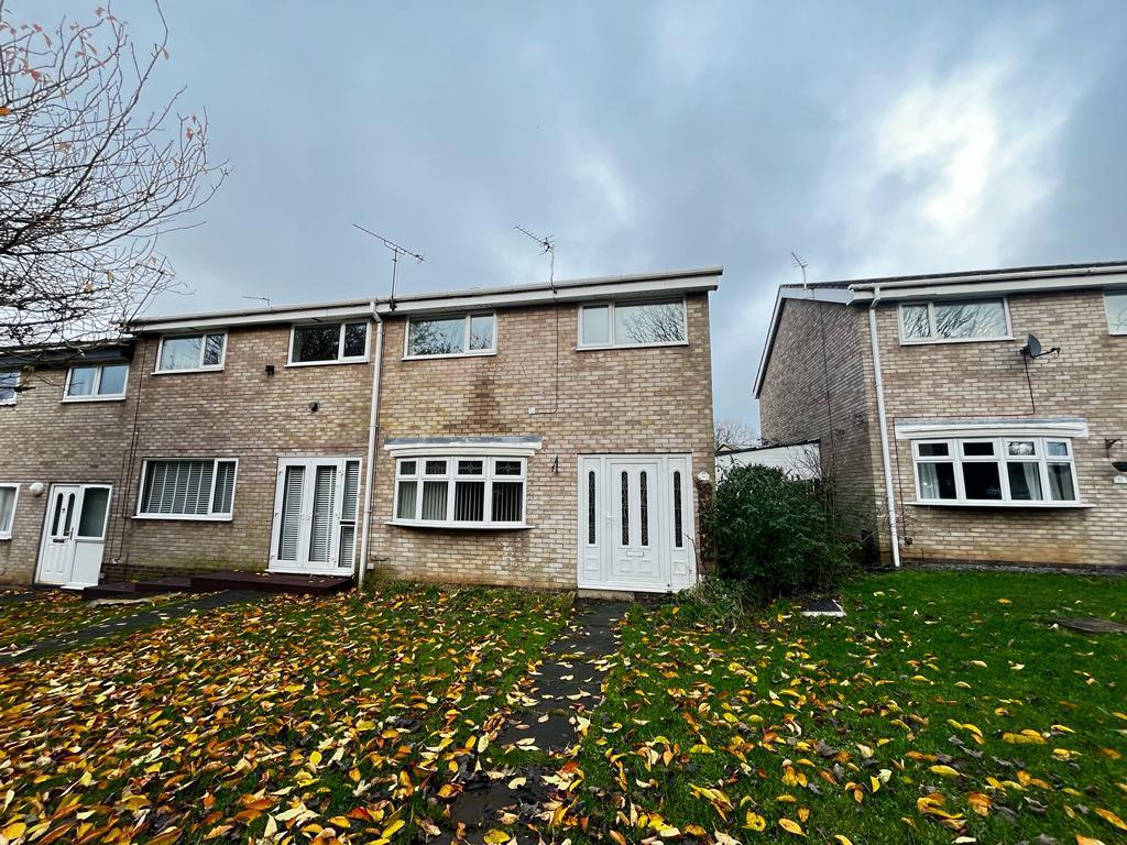 Southward Way, Holywell, Whitley Bay 3 bed end of terrace house to rent