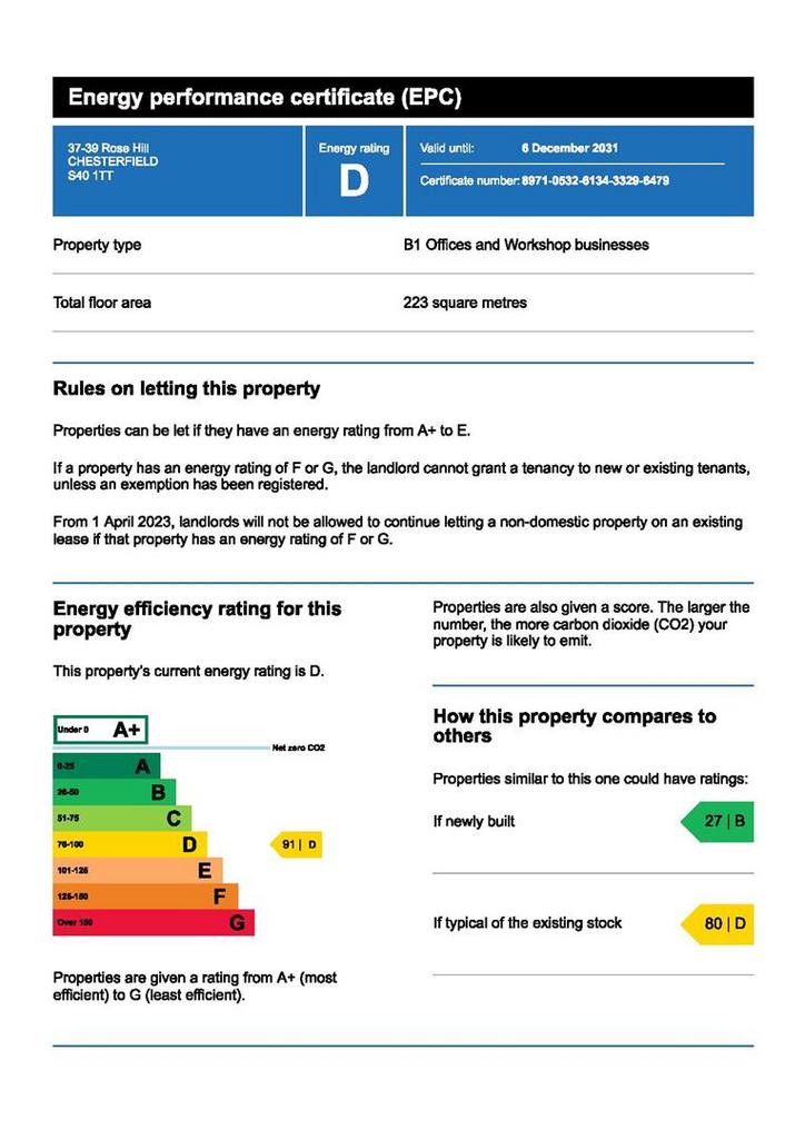 Energy performance certificate (EPC) - Find an ene