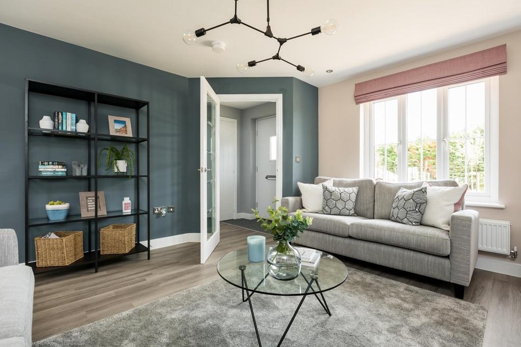 Large open plan living room