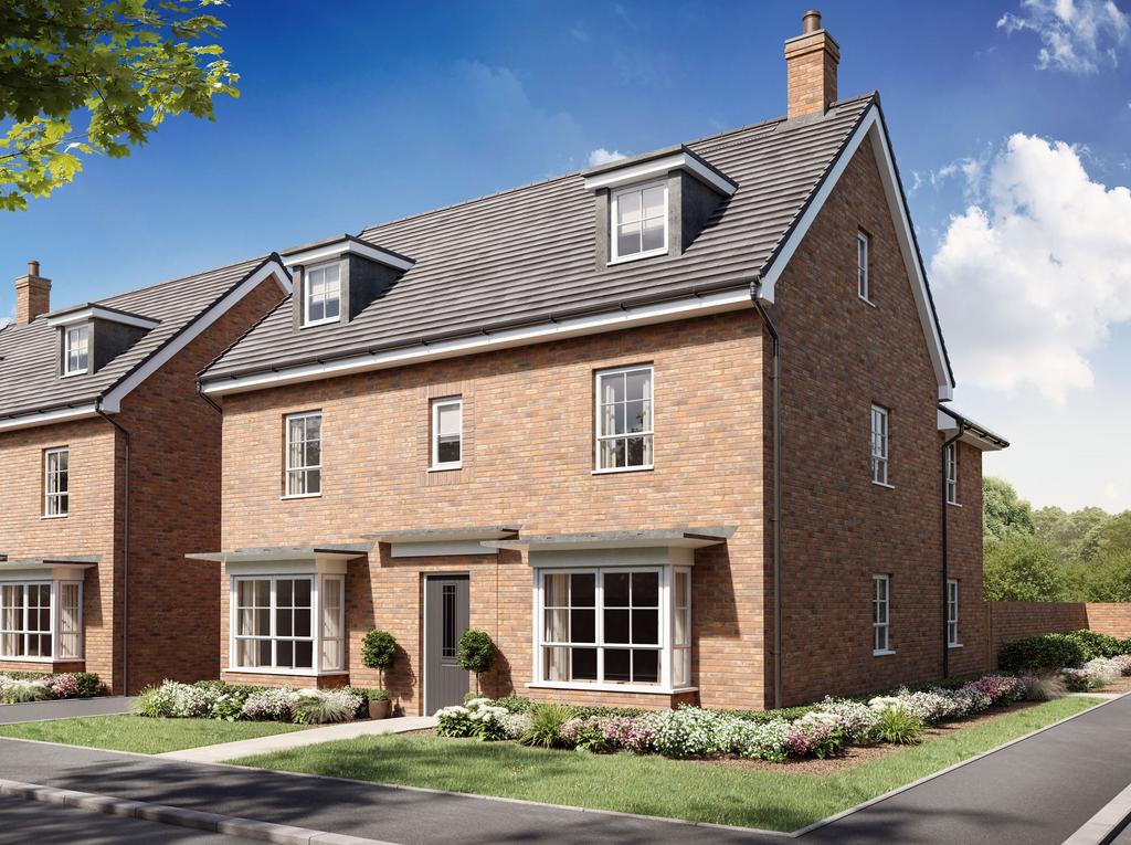 Marlowe at Elborough Place Ashlawn Road, Rugby CV22 5 bed detached