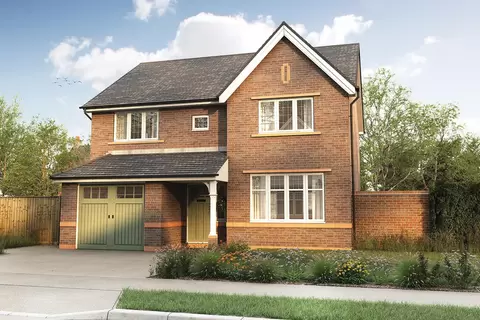 4 bedroom detached house for sale, Plot 170, The Skelton at Hollycroft Grange, Normandy Way LE10