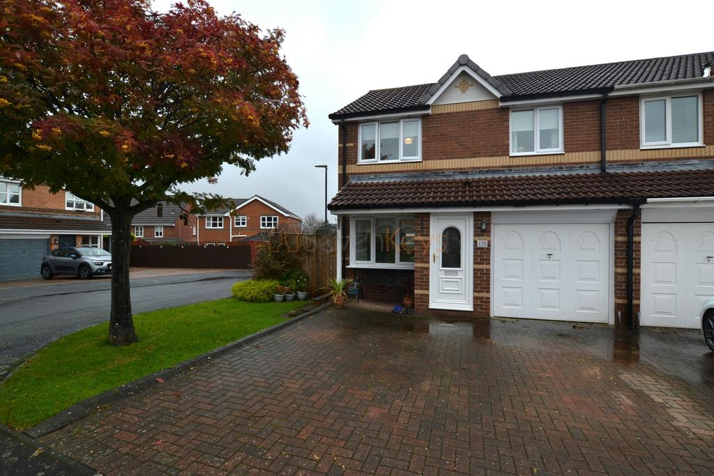 Brantwood, Chester le Street, County Durham 3 bed semidetached house