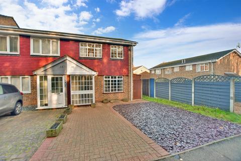 3 bedroom end of terrace house for sale, Gleaming Wood Drive, Lords Wood, Chatham, Kent