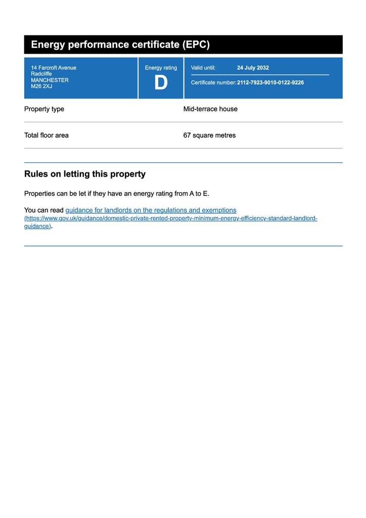 EPC Certificate