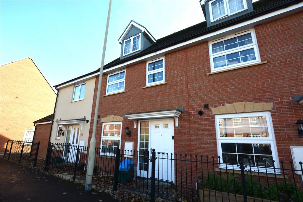 Goose Bay Drive Kingsway, Quedgeley, Gloucester, Gloucestershire, GL2 3 bed terraced house for