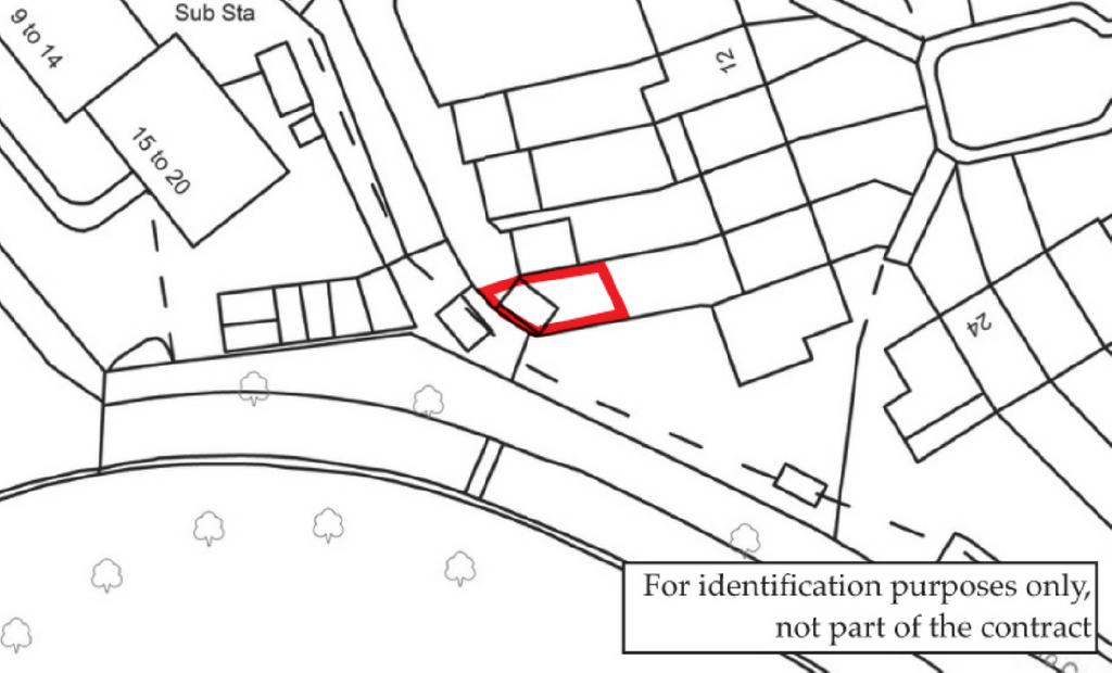 Garage and Land to the Rear of 18 Barton Avenue, Romford Garage £10,000