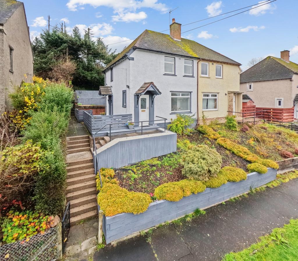 Braeside, Sauchie, Alloa, FK10 3DR 2 bed semidetached house for sale