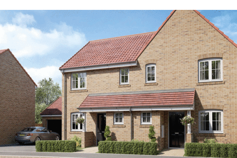 3 bedroom semi-detached house for sale - Plot 654, The Buzzard at Agusta Park, Kingfisher Drive, Houndstone BA22
