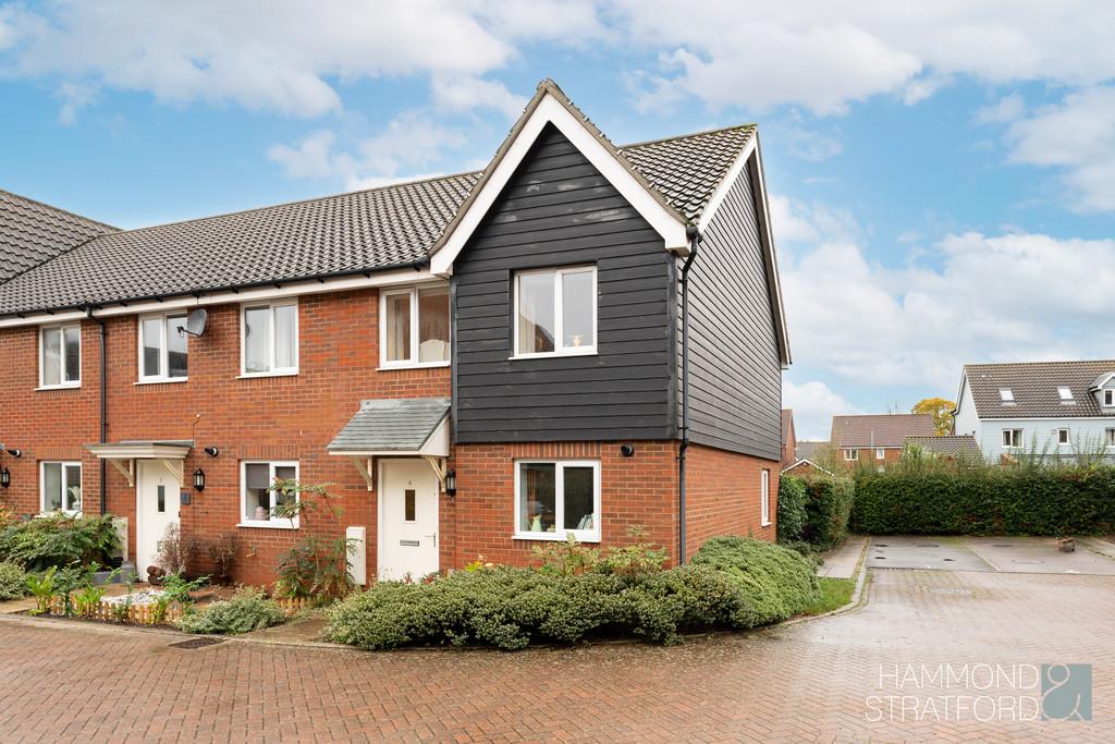 Catkin Close, Cringleford 2 bed end of terrace house for sale £156,000