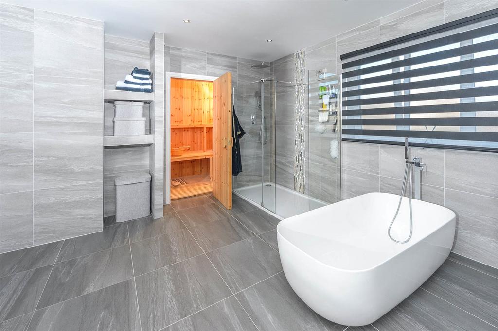 Sauna Entrance