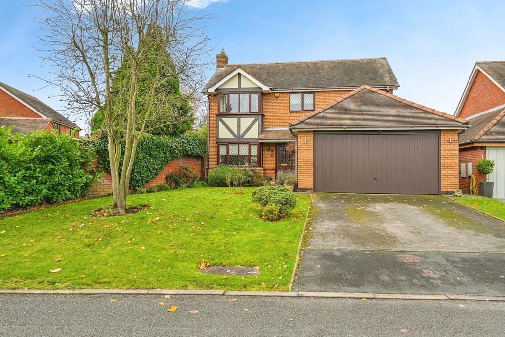 Oakwood Close, Shenstone, Lichfield 4 bed detached house for sale £