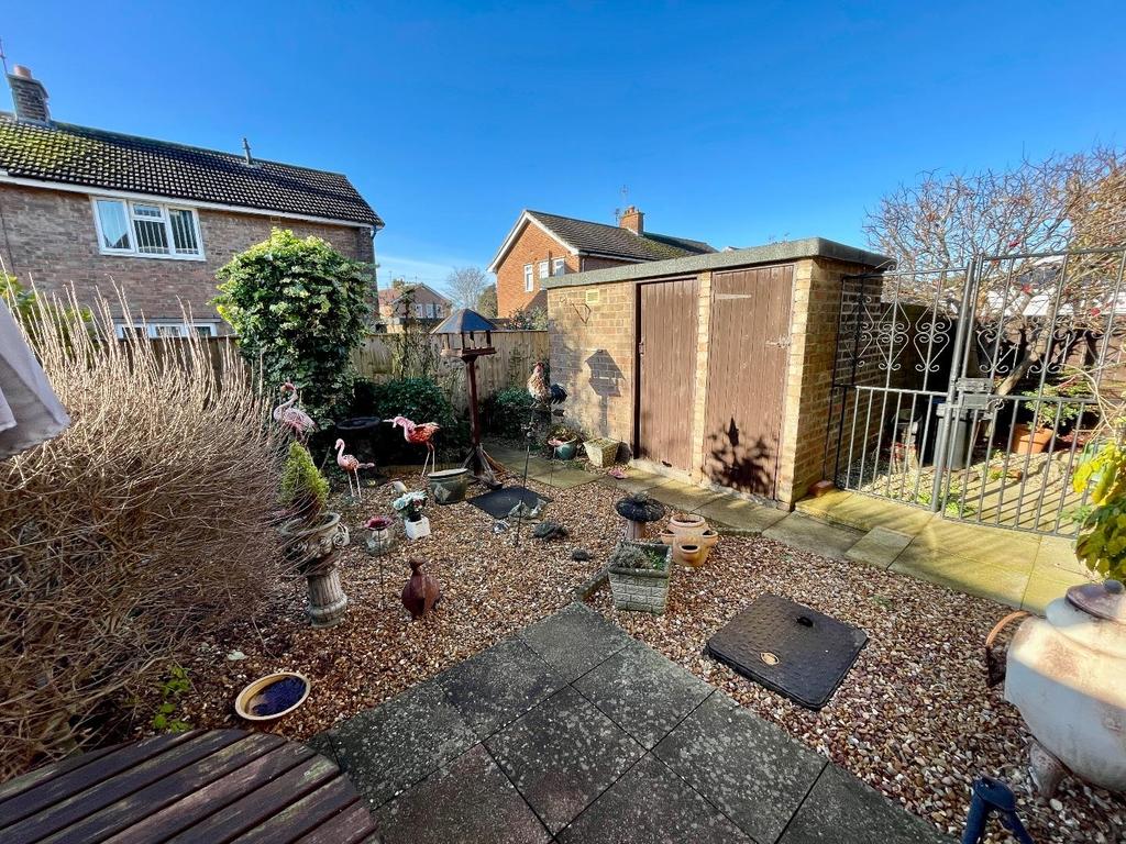 Rear garden