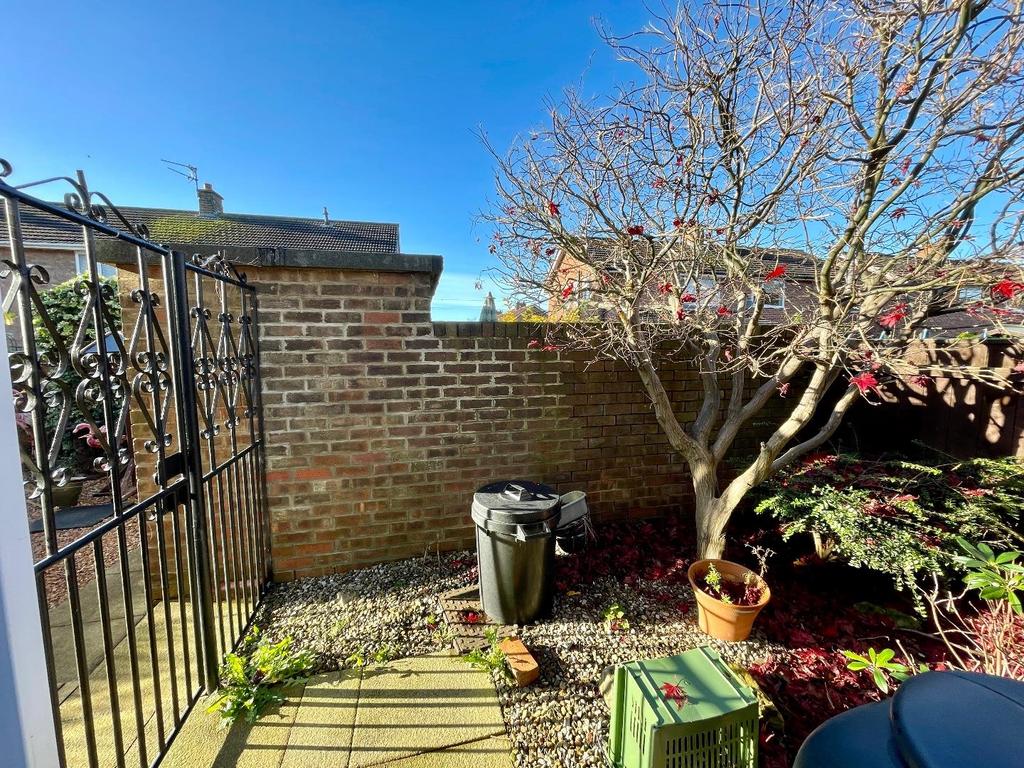 Rear garden