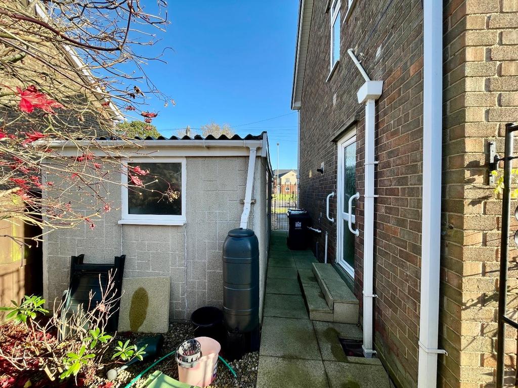 Rear garden
