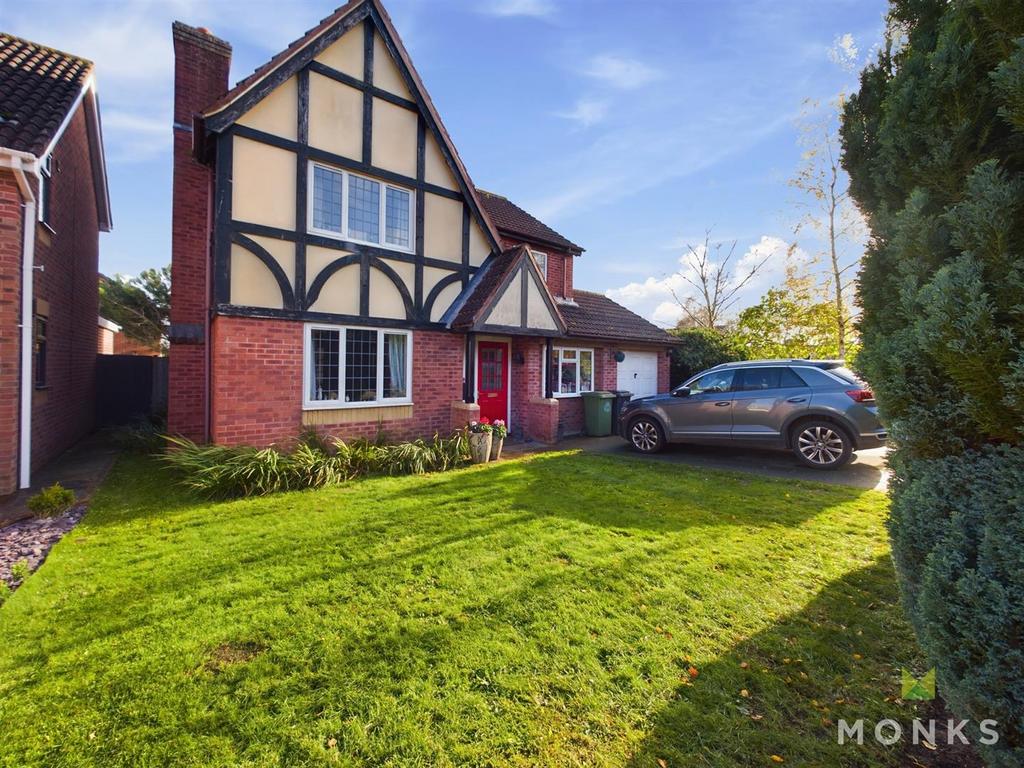 Erdington Close, Shawbury, Shrewsbury 4 bed detached house for sale £