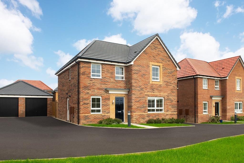 Radleigh at Barratt Homes at Bourne Len Pick Way, Bourne PE10 4 bed