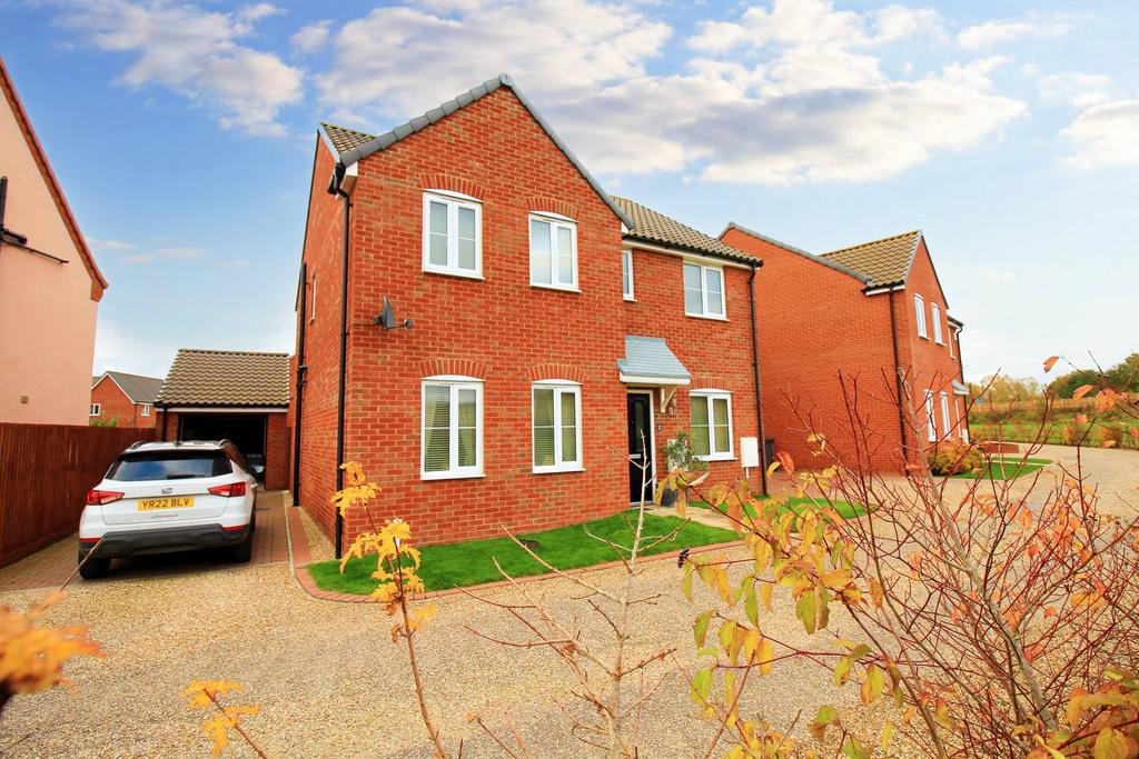 Edith Cavell Close, Wymondham NR18 4 bed detached house to rent £