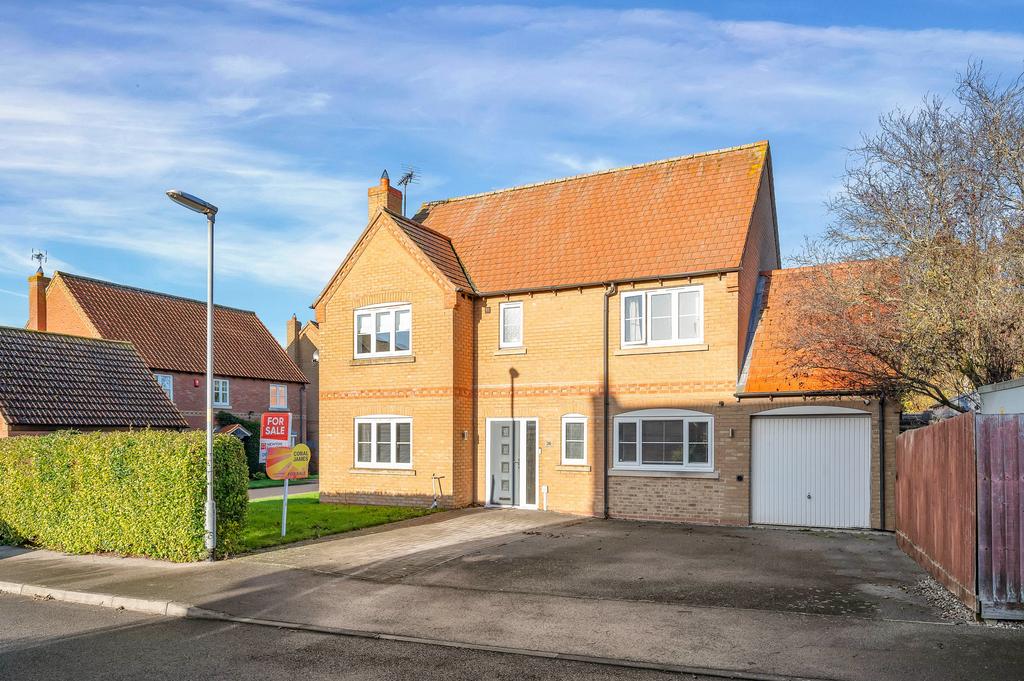 Pridmore Road, Corby Glen, Grantham, NG33 4 bed detached house for sale