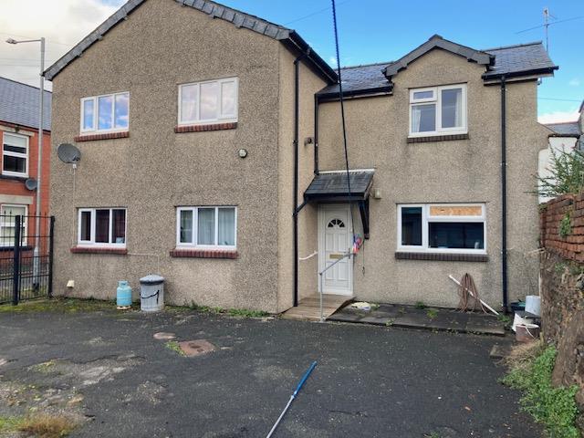Side of House and Back Door