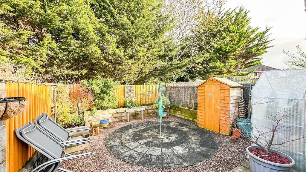 Rear garden
