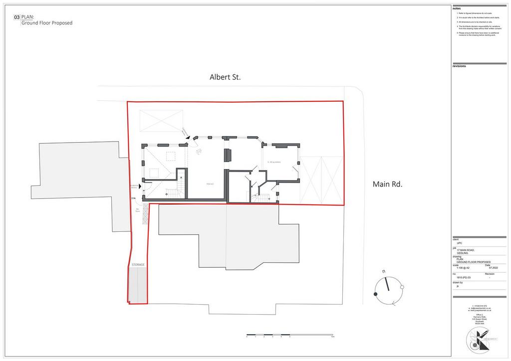 Ground floor   proposed