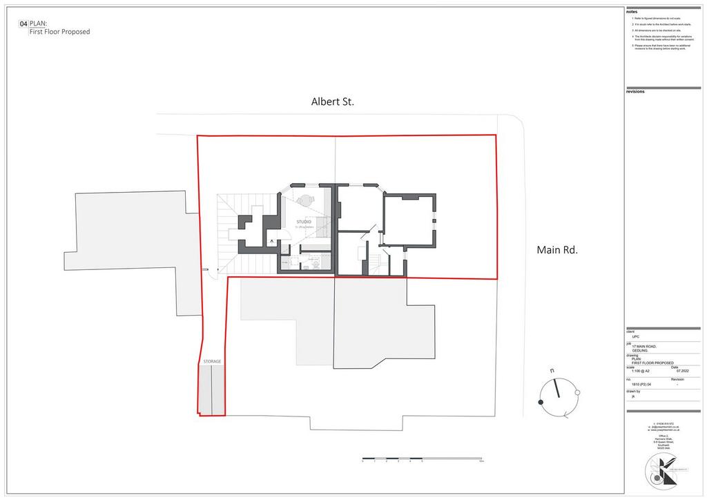 First floor   proposed