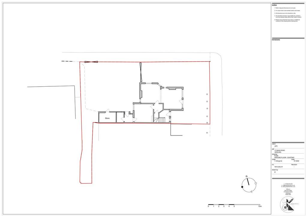 Ground floor   existing