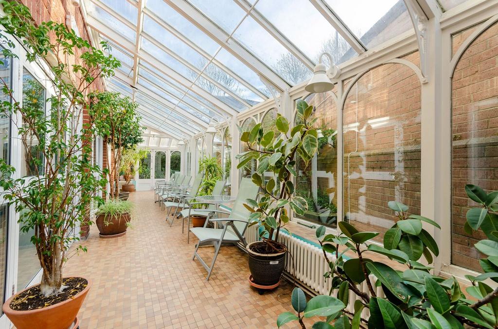 Conservatory interior, conservatory
